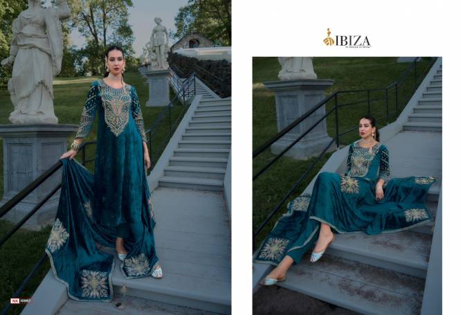 Nazakat 10994 Series By Ibiza Designer Velvet Salwar Kameez Wholesalers In Delhi
